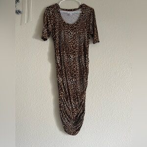 Leopard Print Women's Dress